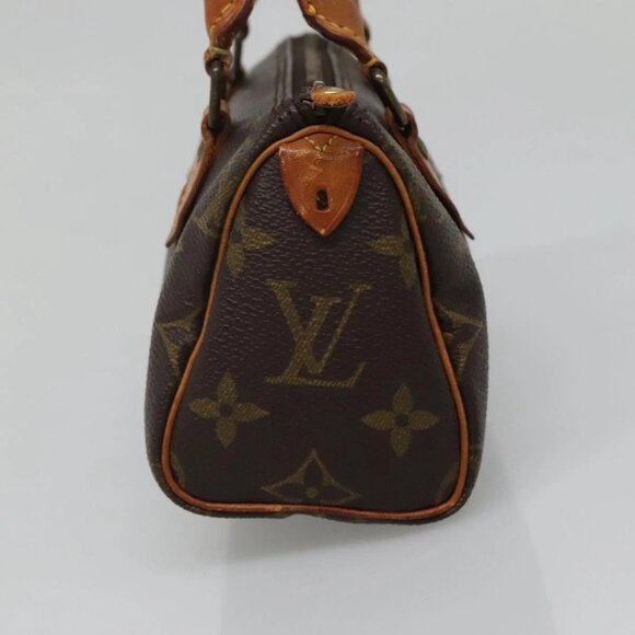 LOUIS VUITTON Monogram Mini Speedy Hand Bag M41534 LV Auth bs29086 - Picture 6 of 16